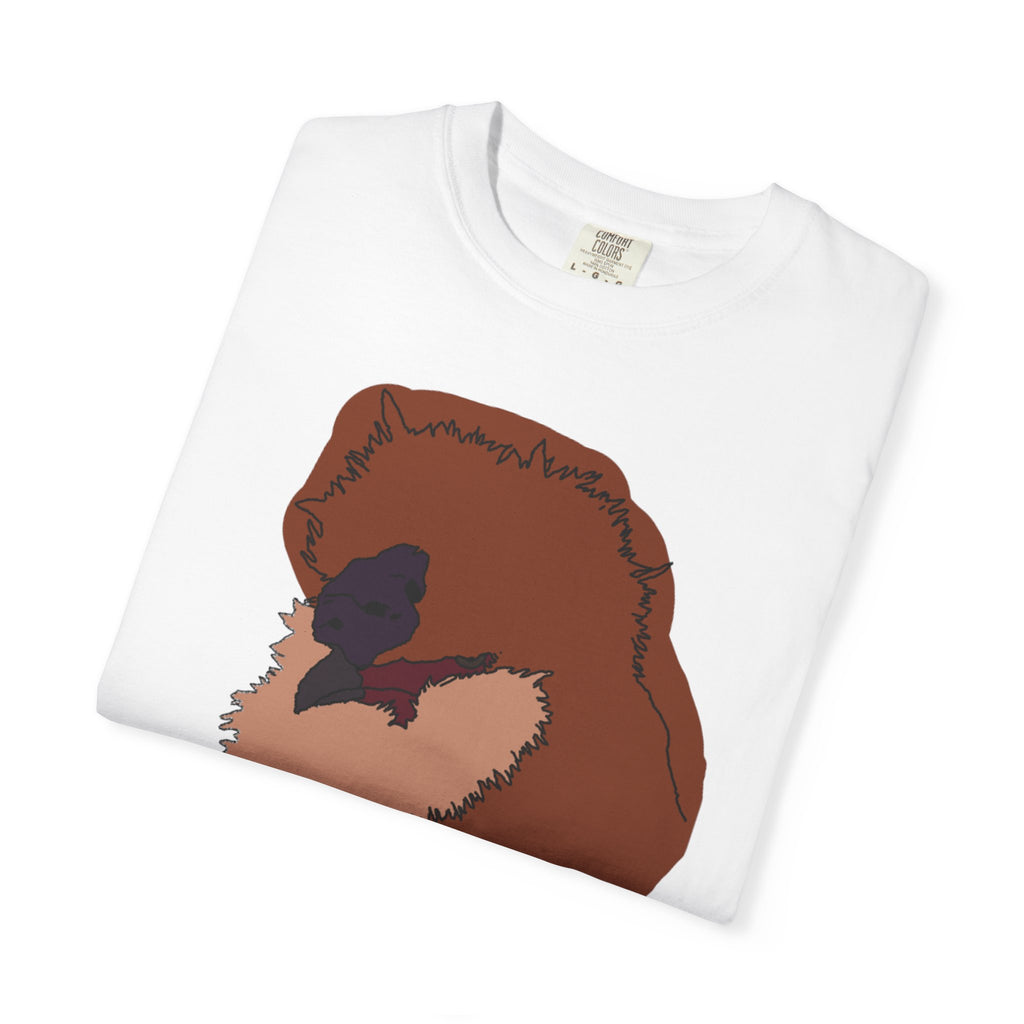 Hand-Drawn Silkie Portrait T-shirt