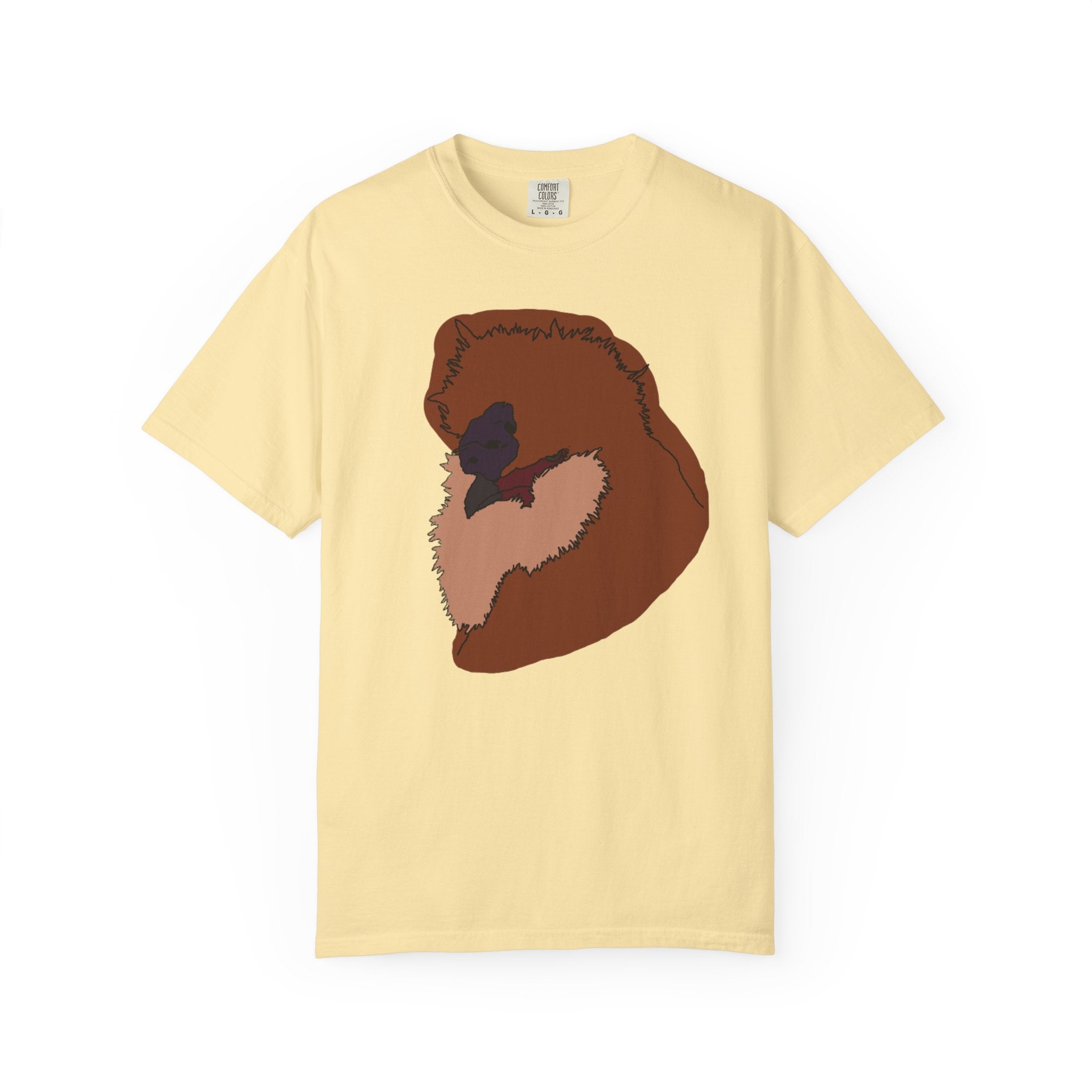 Hand-Drawn Silkie Portrait T-shirt