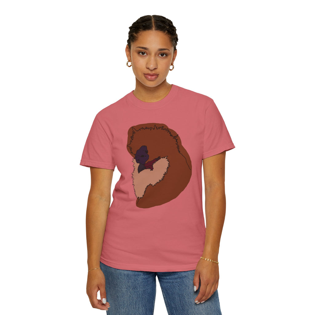 Hand-Drawn Silkie Portrait T-shirt