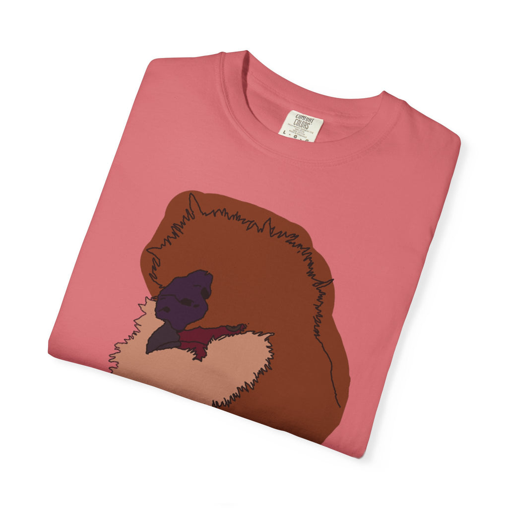 Hand-Drawn Silkie Portrait T-shirt