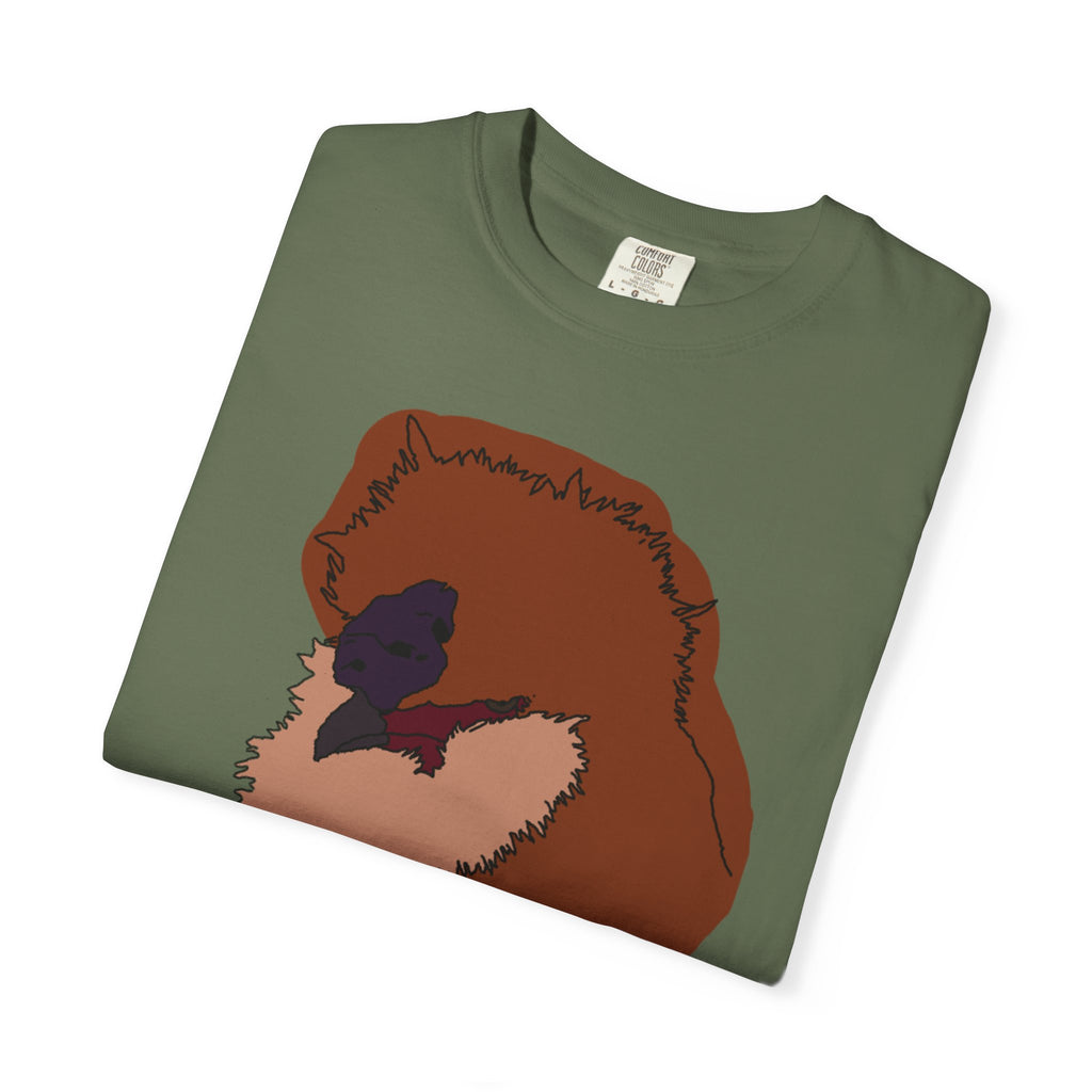 Hand-Drawn Silkie Portrait T-shirt