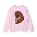 Hand-Drawn Silkie Portrait Crewneck Sweater