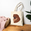 Hand-Drawn Silkie Portrait Tote Bag