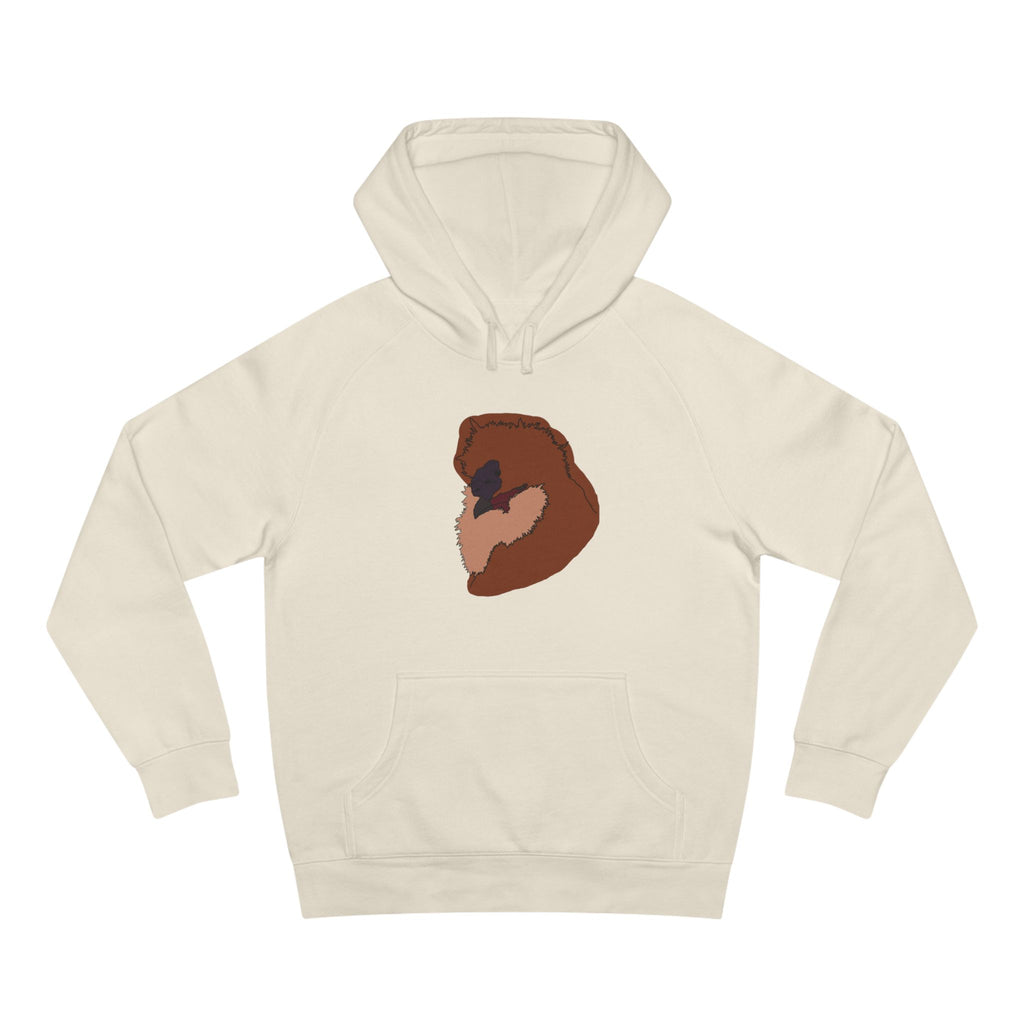 Hand-drawn Silkie Portrait Hoodie