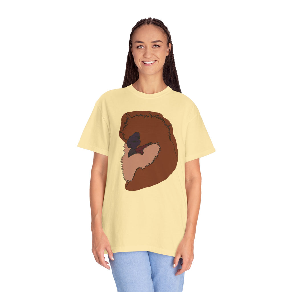 Hand-Drawn Silkie Portrait T-shirt